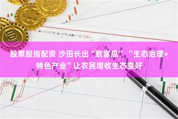 股票股指配资 沙田长出“致富瓜” “生态治理+特色产业”让农民增收生态变好